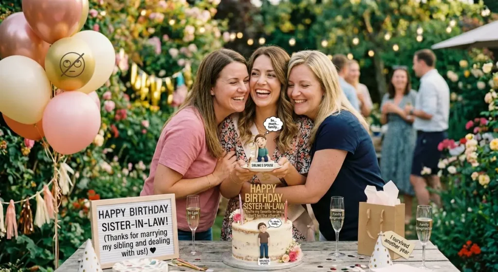 Funny Happy Birthday Wishes for Sister in Law😂 