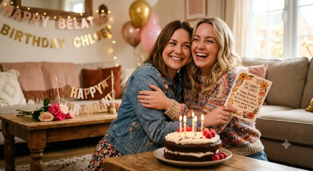 Heartfelt Belated Birthday Wishes for Friend❤️ 