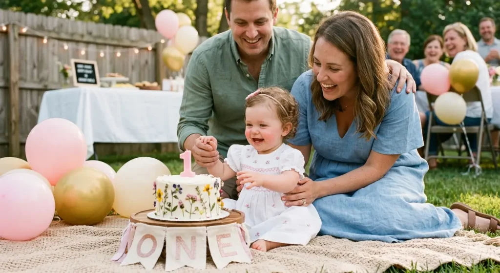 Heartfelt First Birthday Wishes for Girl❤️ 