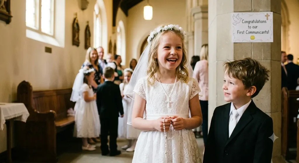 Sweet & Light Hearted First Communion Wishes😇 