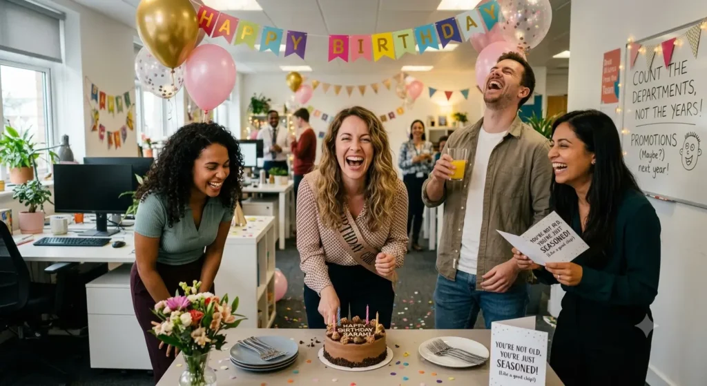 😂 Funny Birthday Wishes for Coworker