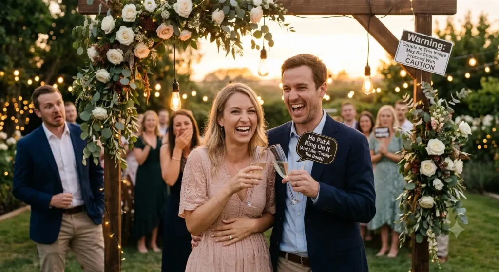 Funny Happy Engagement Wishes😂