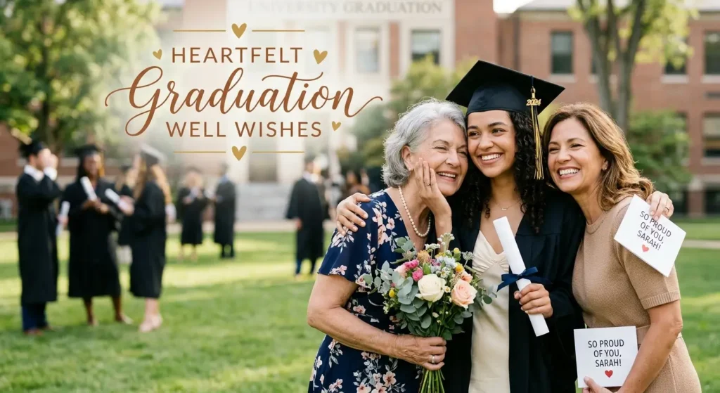 Heartfelt Graduation Well Wishes❤️