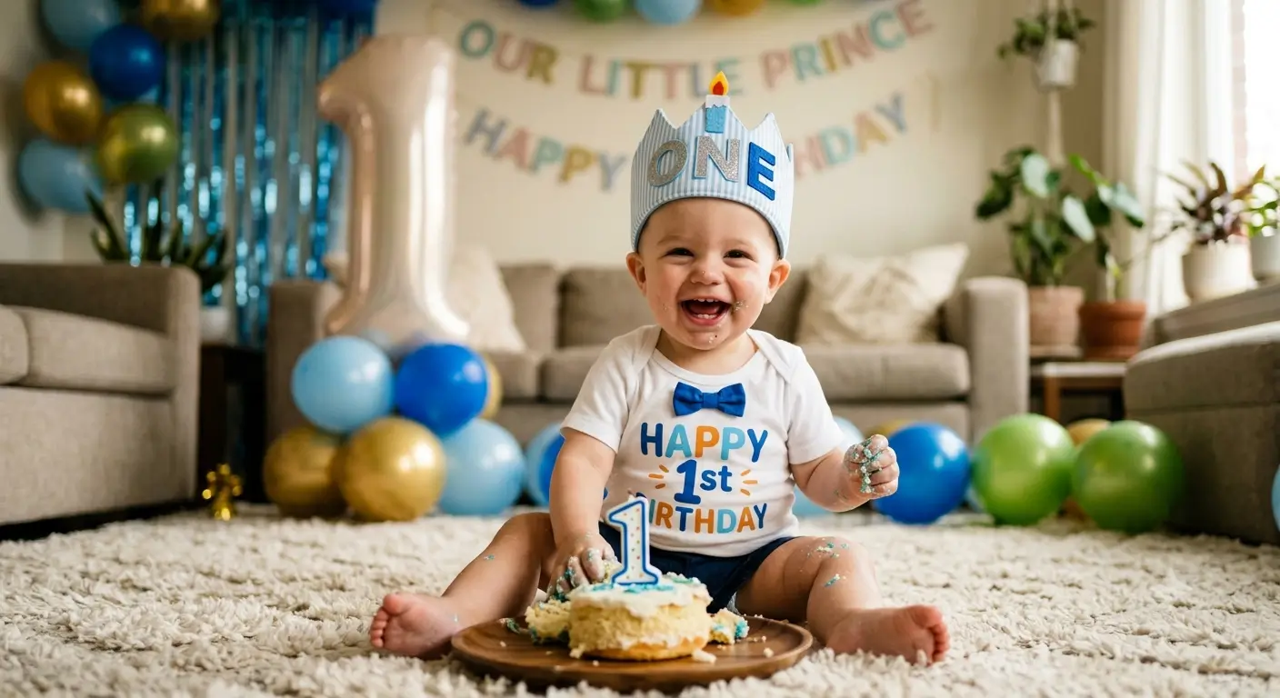 1st birthday wishes for baby boy