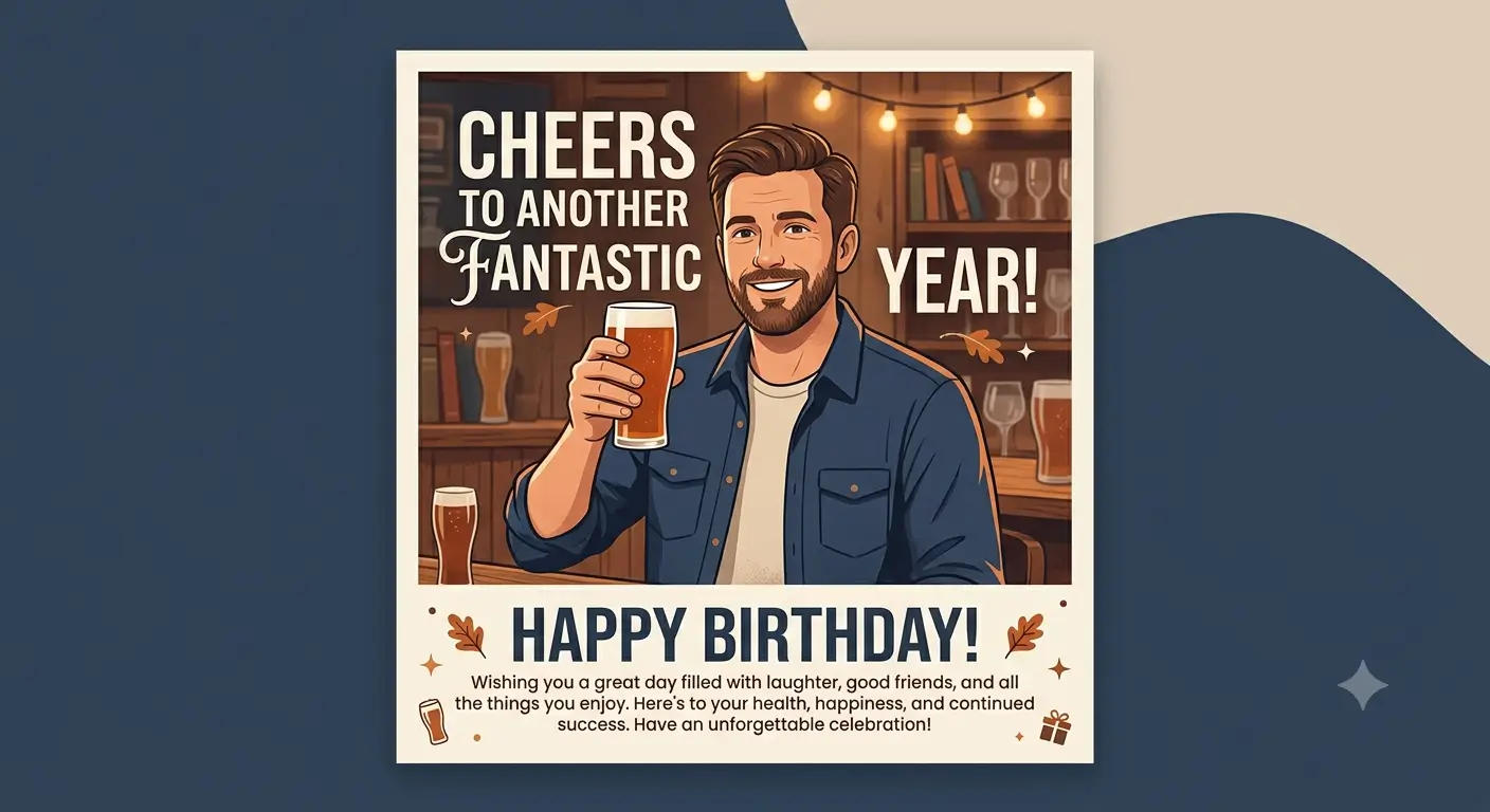 birthday wishes for men images