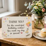 cute thank you for the birthday wishes