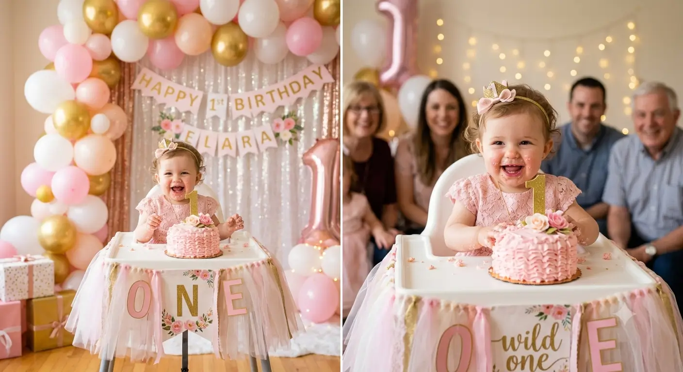 first birthday wishes for girl